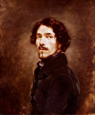 portrait Eugène Delacroix