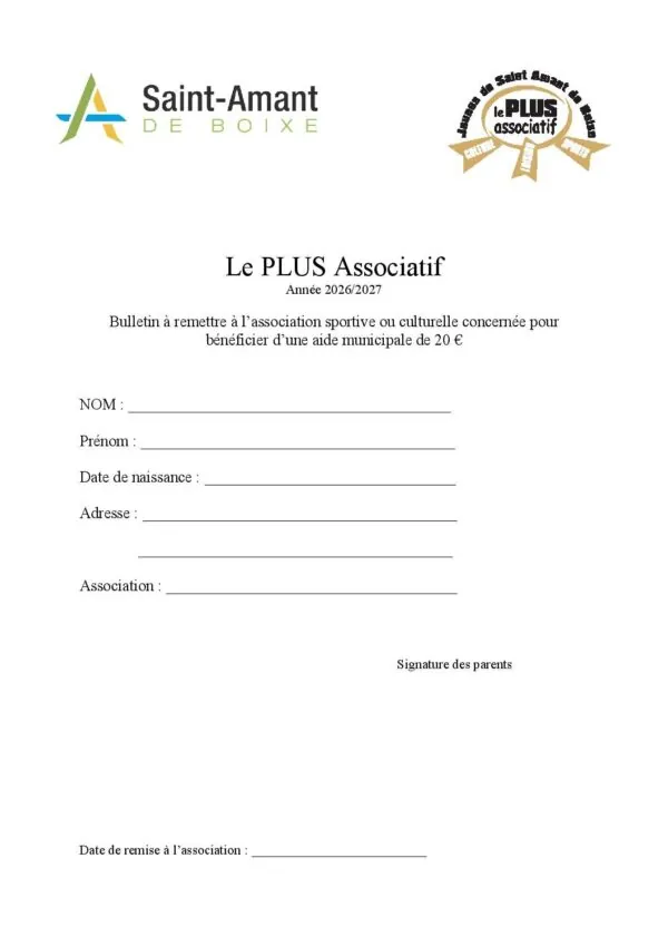Image du document bulletin inscription 2026-2027